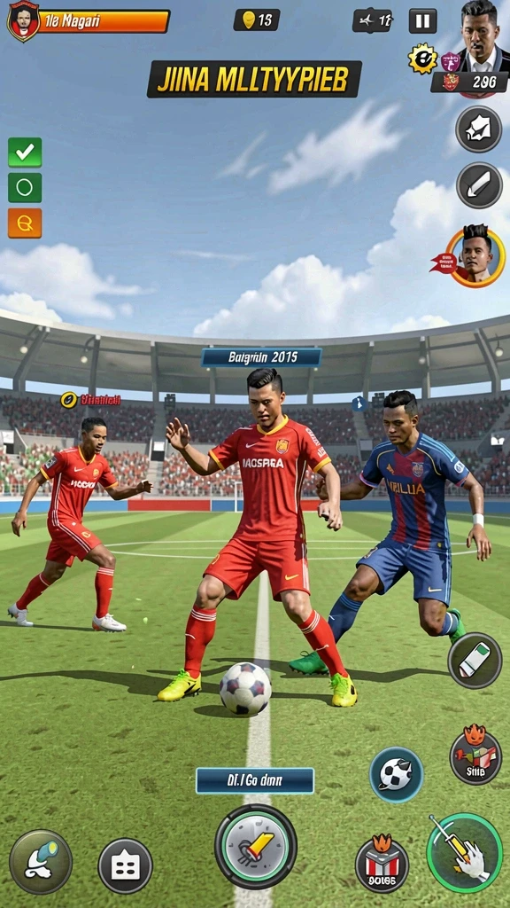 Ilustrasi gameplay yang menunjukkan aksi seru dalam game.