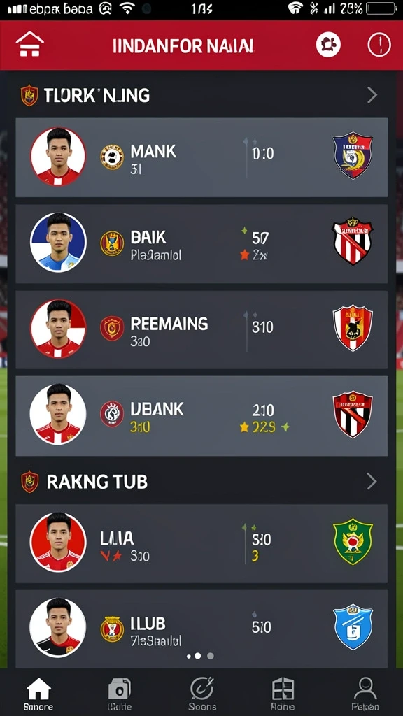Screenshot dari fitur interaksi sosial dalam game.