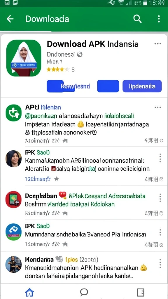 Tangkapan layar saat pemain mencapai level tinggi.