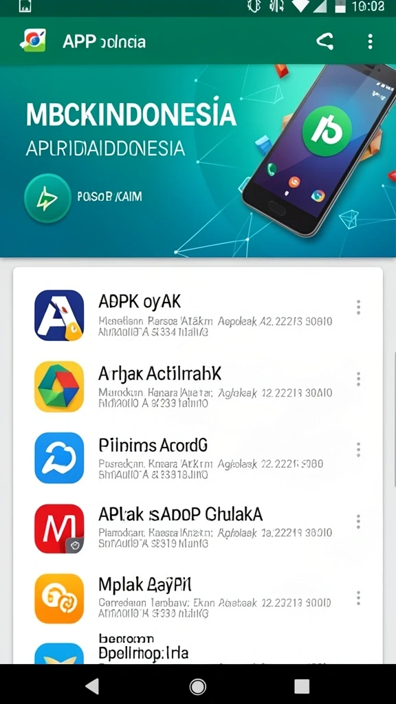 Tampilan antarmuka yang user-friendly.