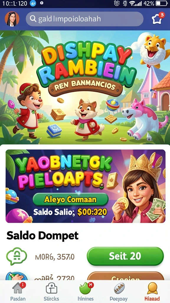 Skrinsut momen seru saat menjelajahi dunia baru.