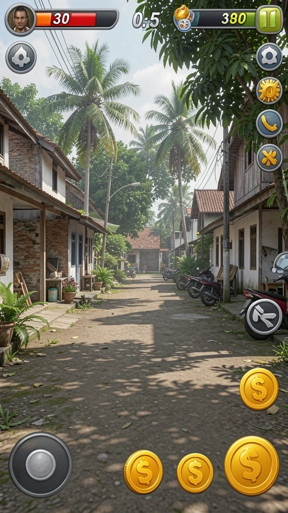 Diverse level challenging yang menanti untuk dijelajahi.
