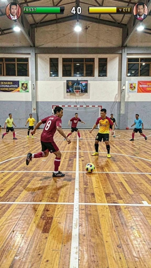 Tampilan awal yang menarik dan mudah dinavigasi.