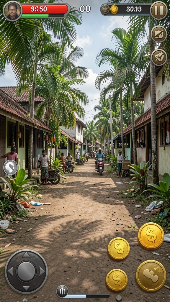 Desain karakter yang menarik dan unik.