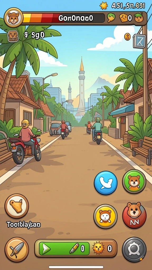 Screenshot menampilkan karakter utama dalam pertempuran seru.
