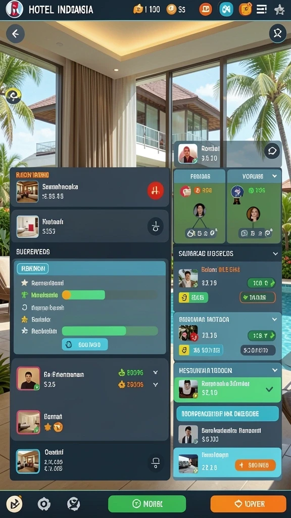 Gameplay yang menantang penuh dengan petualangan seru.