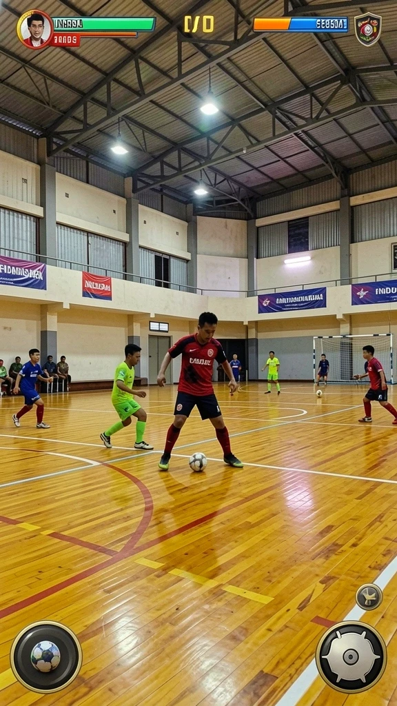 Tampilan antarmuka yang menarik dan modern.