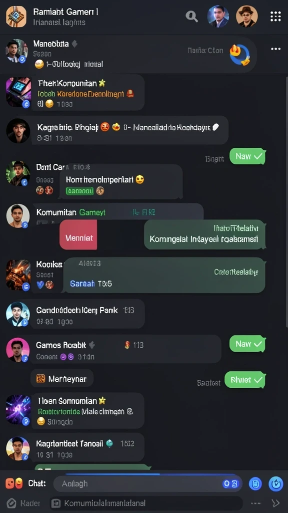 Berbagai mode permainan yang tersedia untuk dimainkan.