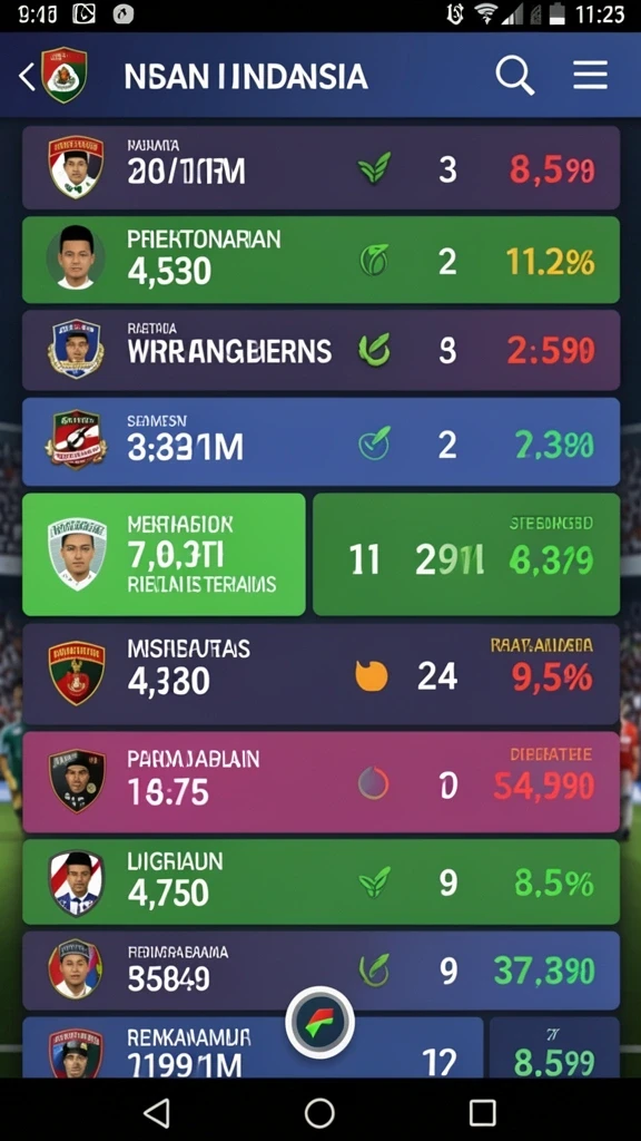 Tampilan antarmuka pengguna DUNIA777 yang menarik dan mudah dinavigasi.