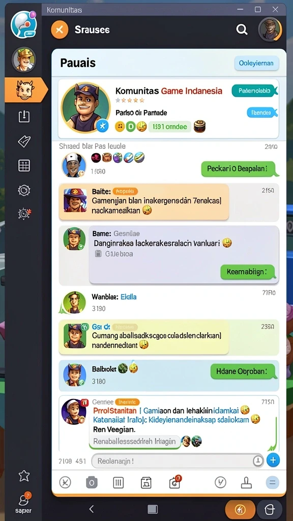 Karakter yang bisa dikustomisasi dengan berbagai pilihan.