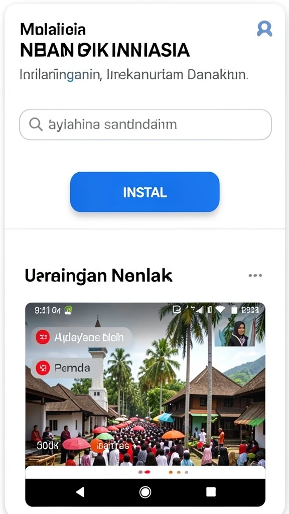 Lingkungan permainan yang kaya dan detail.