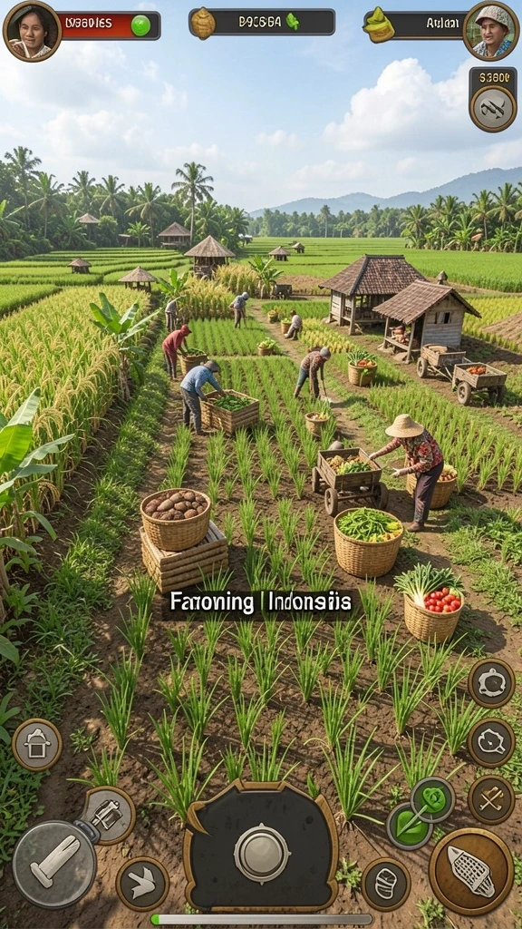 Tampilan utama HARGATOTO yang menarik dan user-friendly.