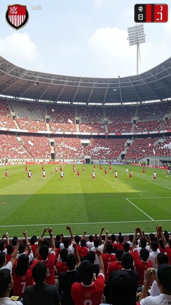Menampilkan aksi epik karakter dalam pertempuran.
