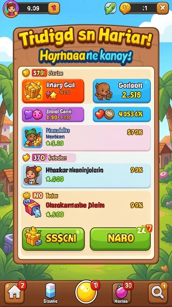 Tampilan permainan slot yang mendebarkan dan penuh warna.