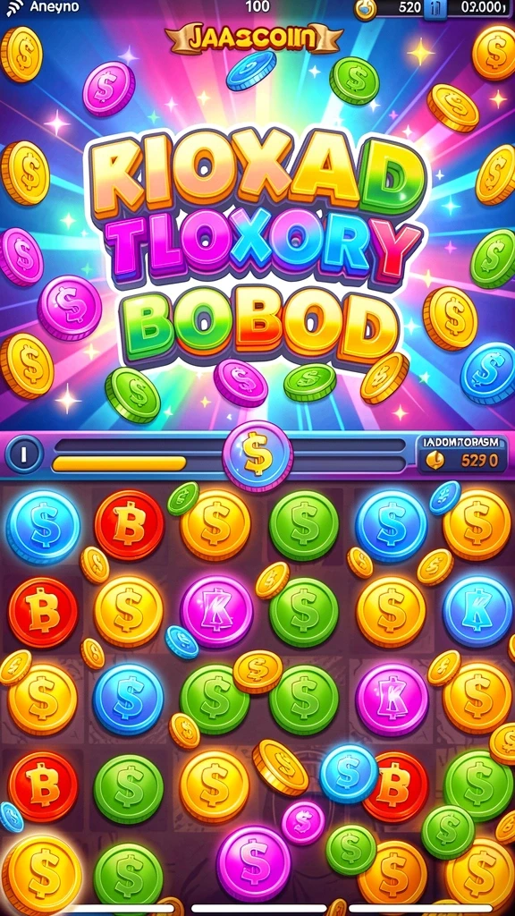 Tampilan mesin slot yang penuh warna dan menarik.