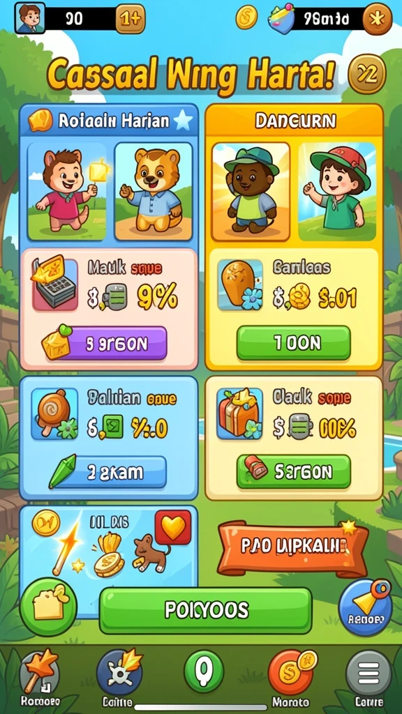 Tangkapan layar fitur interaksi dengan teman.