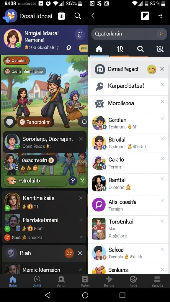 Screenshot menunjukkan tampilan awal aplikasi KIPAS777.