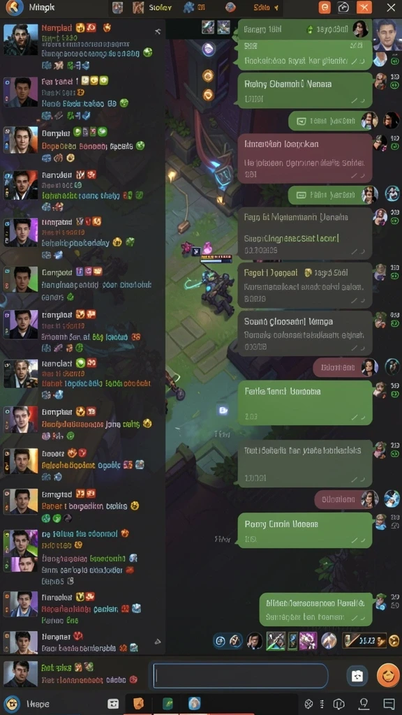 Screenshot menunjukkan fitur bonus putaran gratis dalam game.