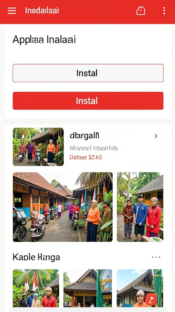Tampilan antarmuka pengguna yang menarik dan ramah.