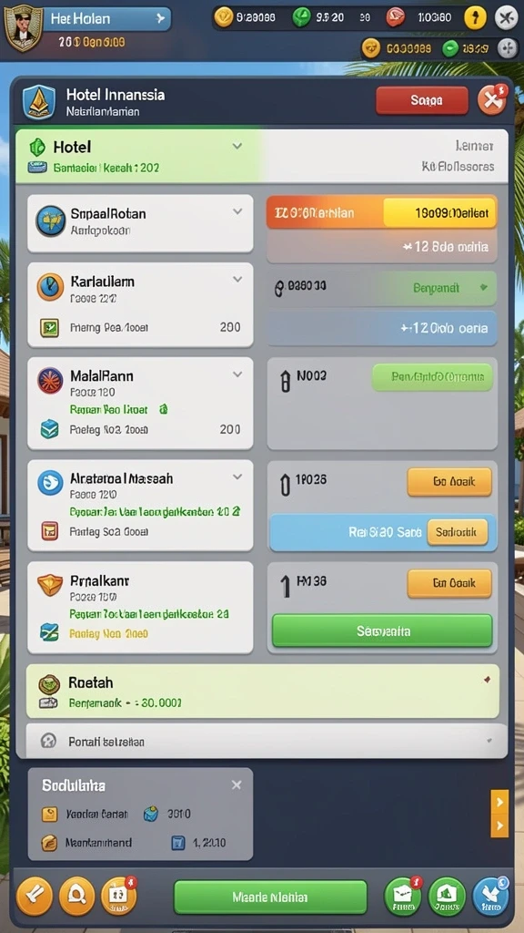 Cuplikan balapan yang penuh aksi dalam LUMBA77.