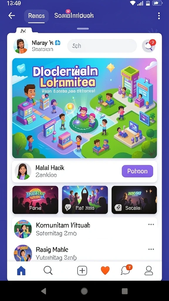 Tampilan mesin slot yang menarik.