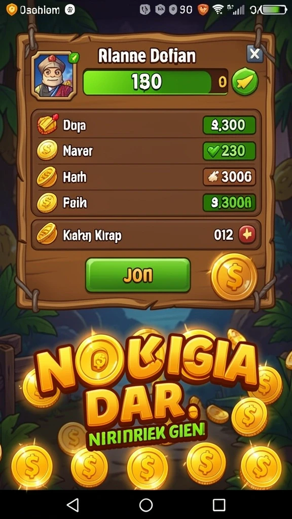 Tangkapan layar menampilkan aksi mendebarkan di level pertama.