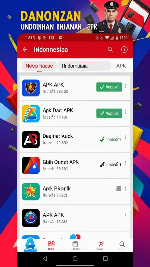 Tampilan awal yang menarik dan informatif.