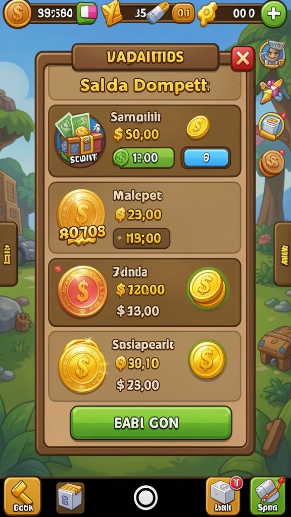 Sistem reward yang menguntungkan bagi pemain aktif.