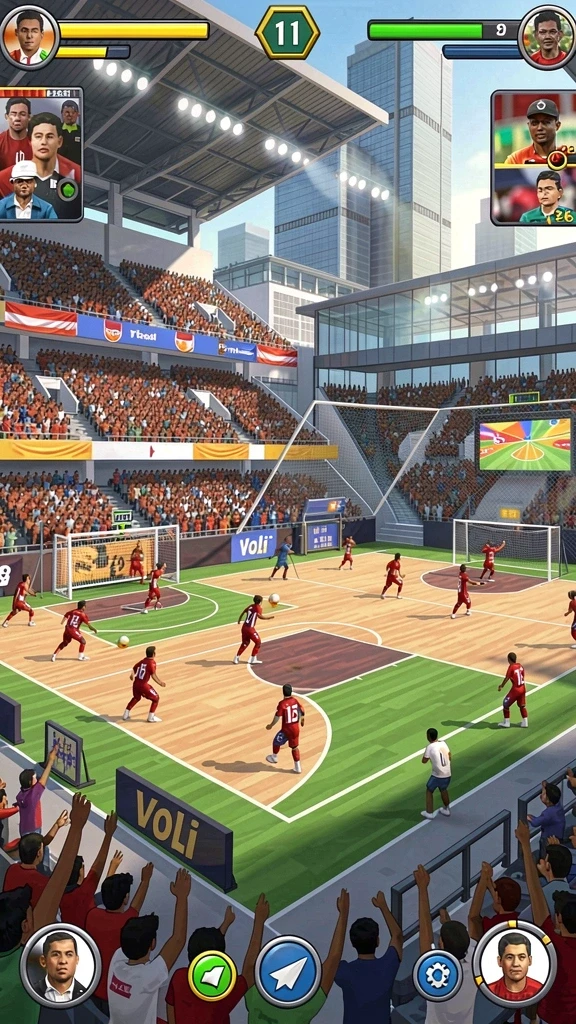 Misi multiplayer yang seru dan menantang.