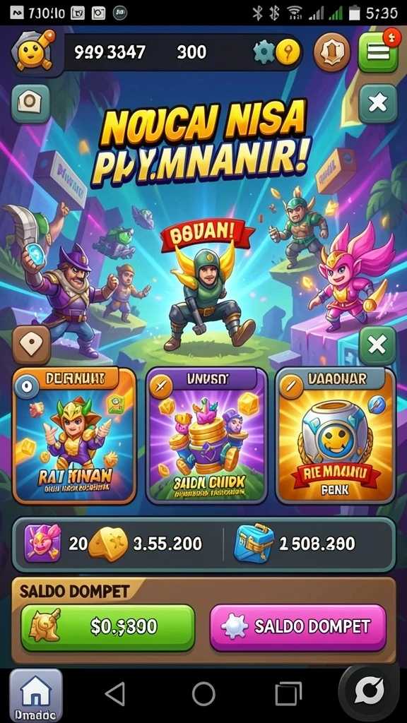 Tampilan grafis yang memukau dari PROSLOT.