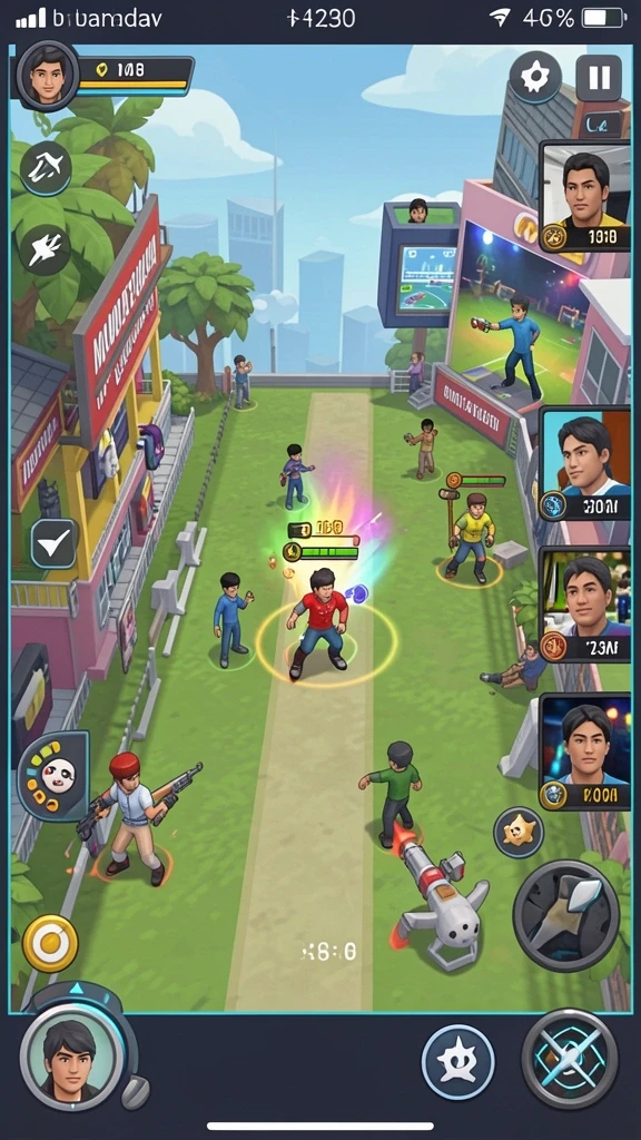 Gameplay yang mendebarkan dan penuh tantangan.