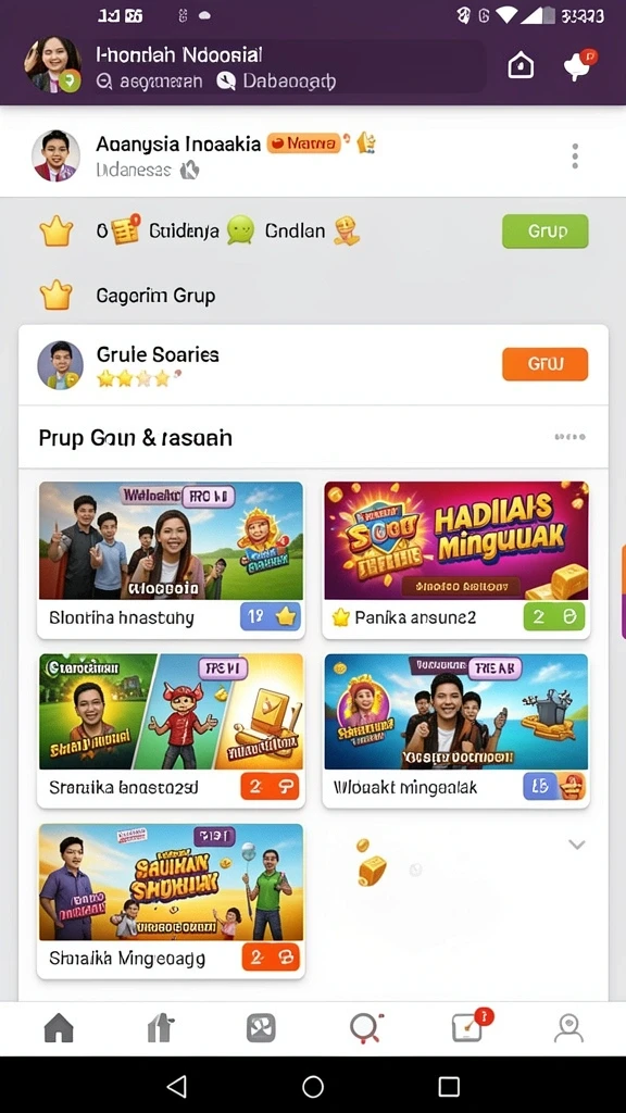 Tampilan antarmuka yang menarik dan intuitif.