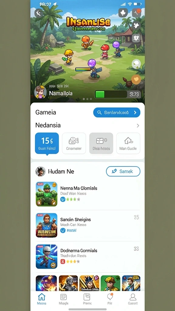 Tampilan grafis yang menakjubkan dan penuh warna.