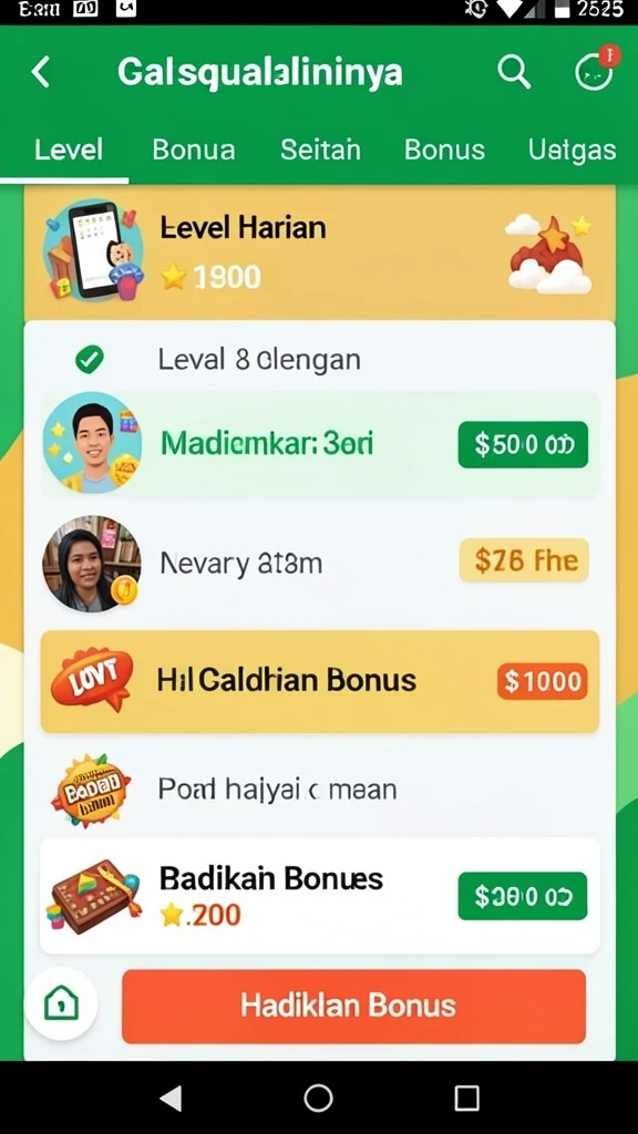Gameplay yang adiktif dan penuh tantangan.