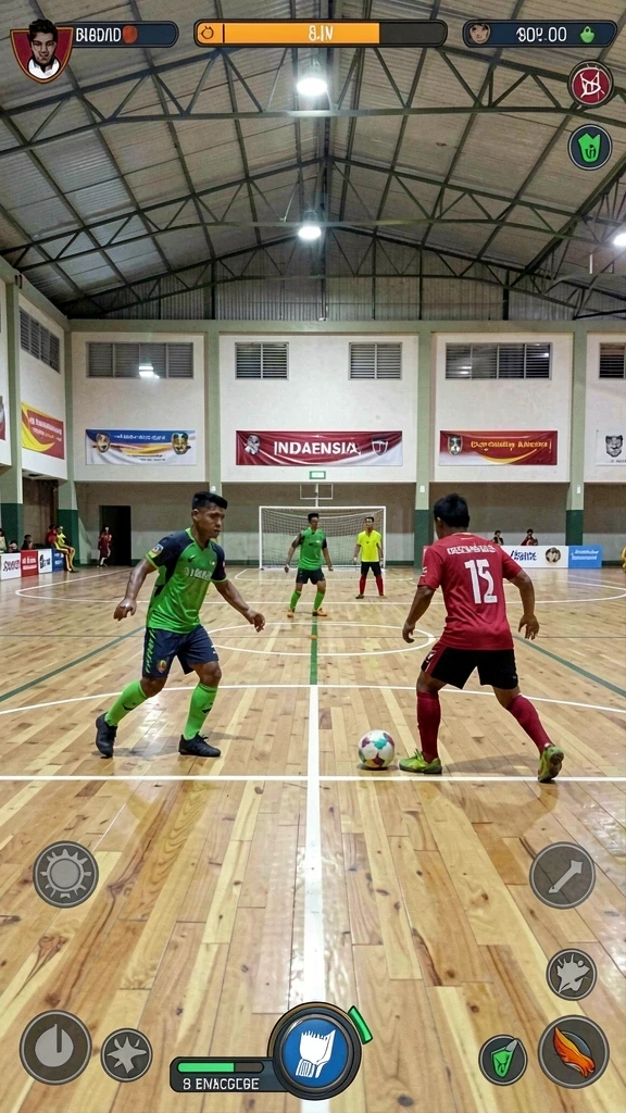 Berbagai karakter dengan kemampuan unik.
