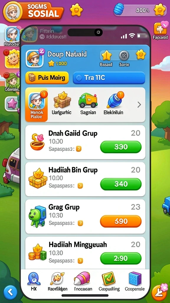 Mode multiplayer yang menantang dan seru.