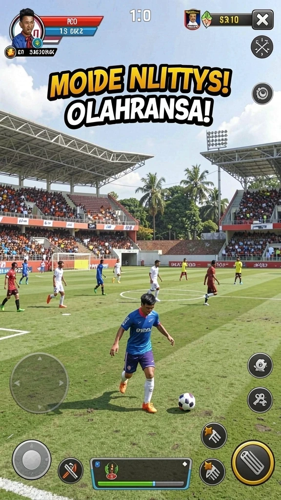 Tampilan awal yang menarik dan penuh warna.