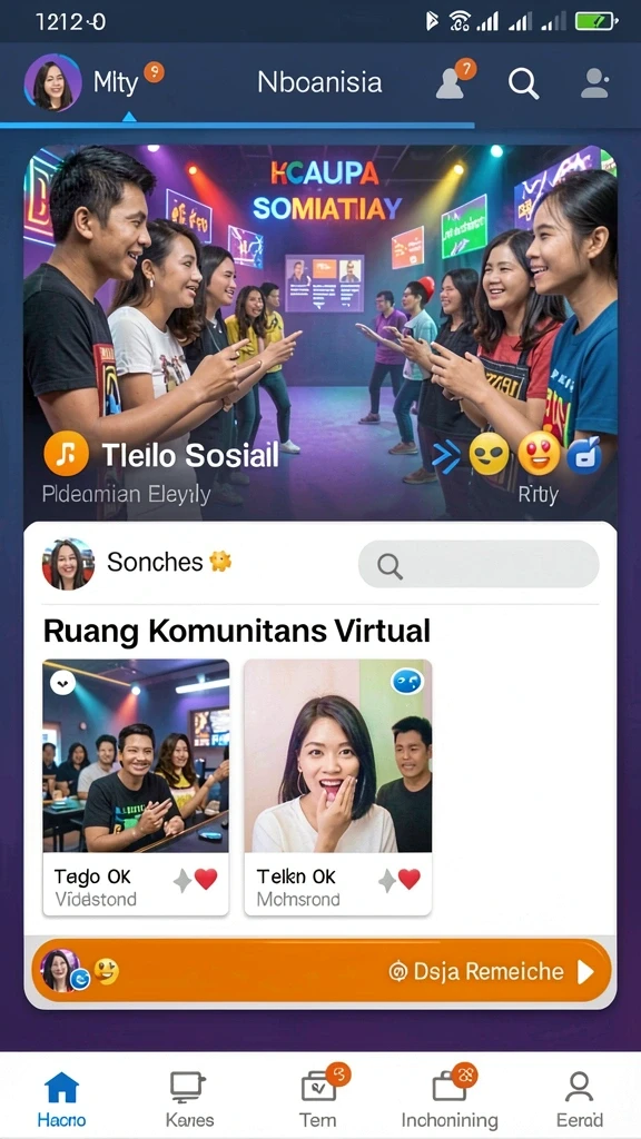 Tampilan antarmuka yang intuitif dan ramah pengguna.