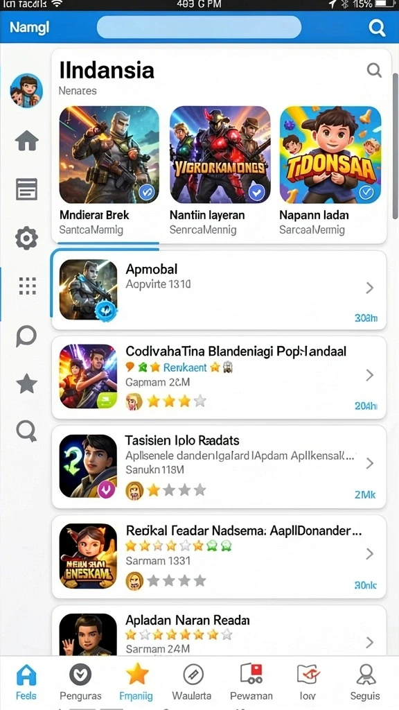 Screenshot menampilkan grafis berkualitas tinggi dalam permainan.