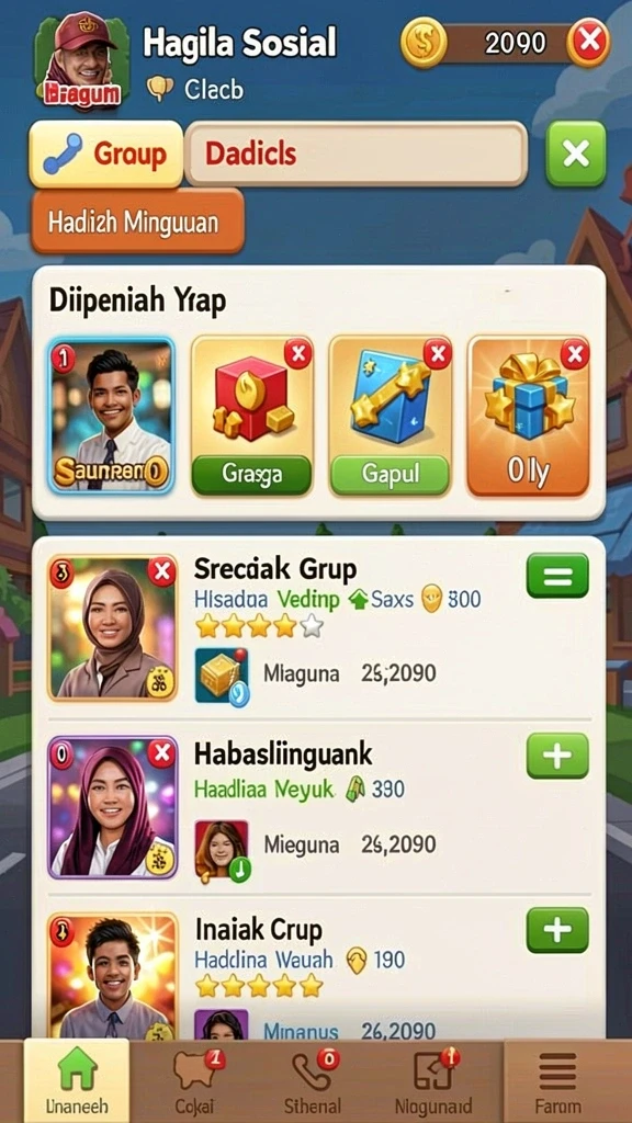 Screenshot ilustrasi misi sampingan yang menarik.